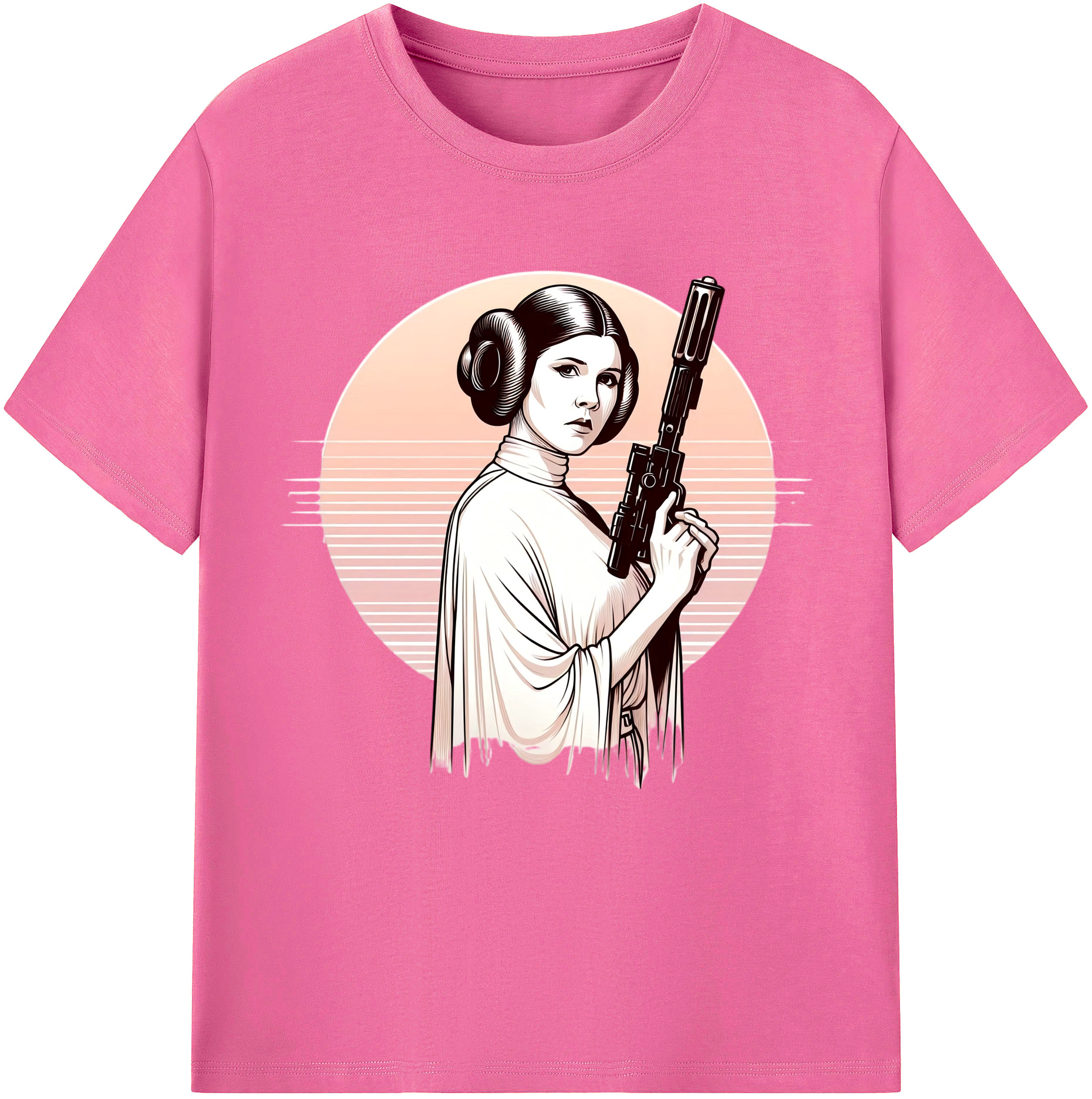 （画像用） スター・ウォーズ Star Wars レディースカジュアルプリントTシャツ（綿100％）
